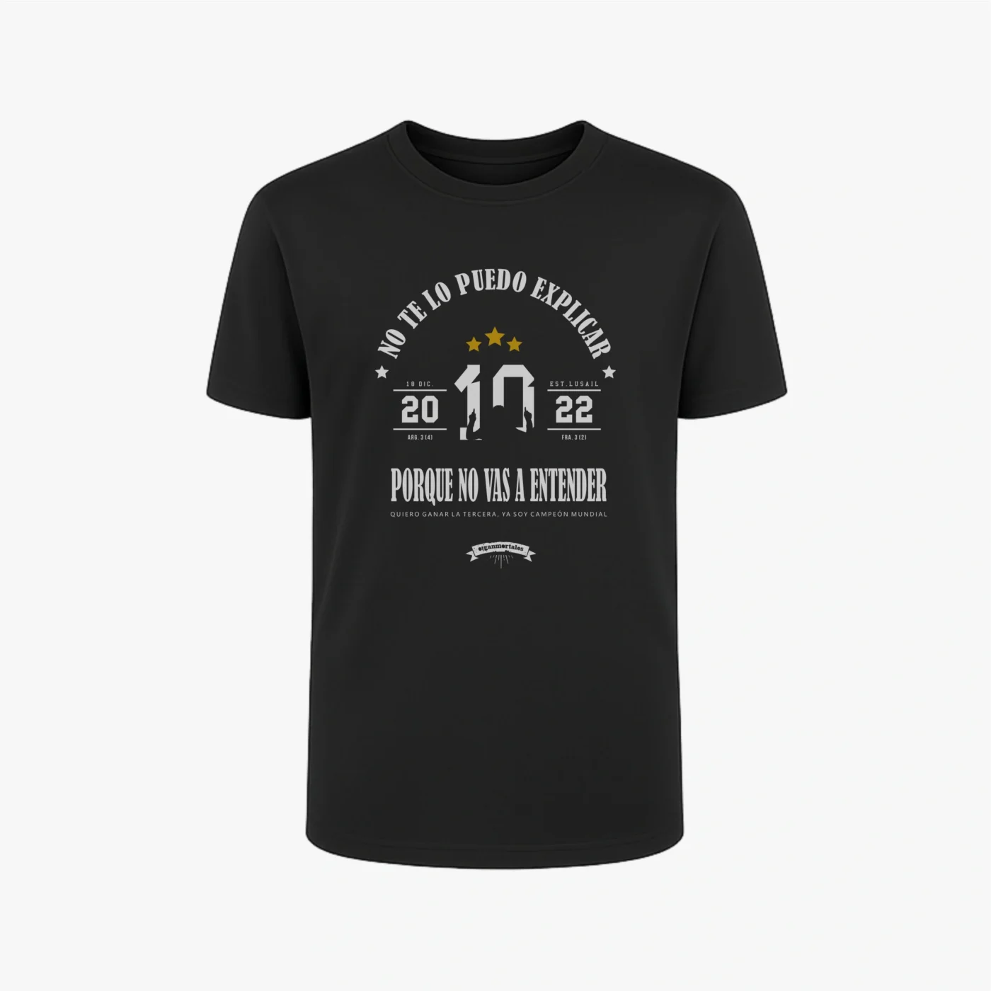 Remera Argentina - No te lo puedo explicar estilo urbano