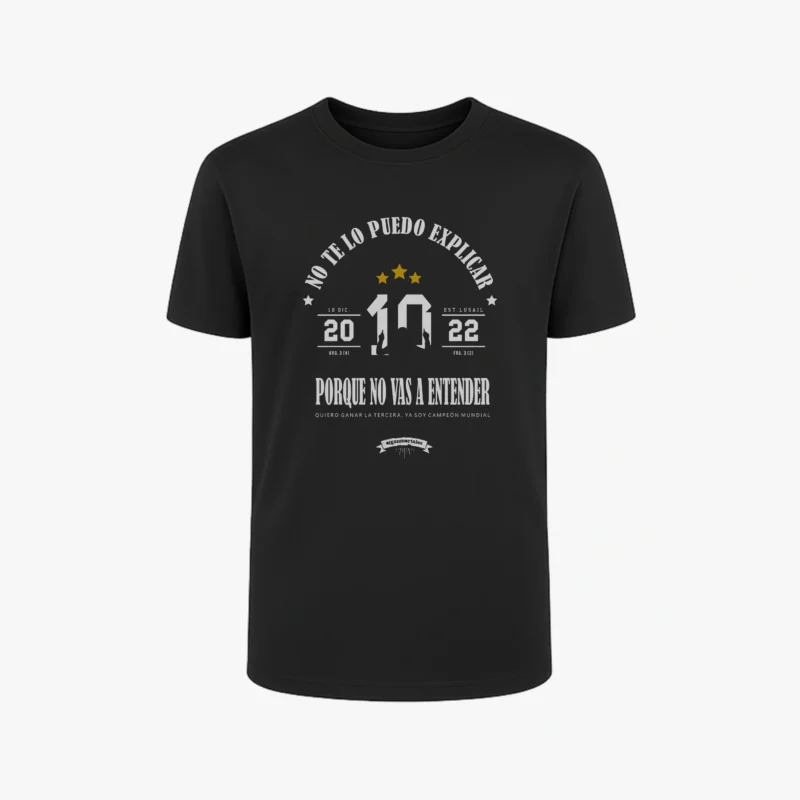 Remera Argentina - No te lo puedo explicar estilo urbano