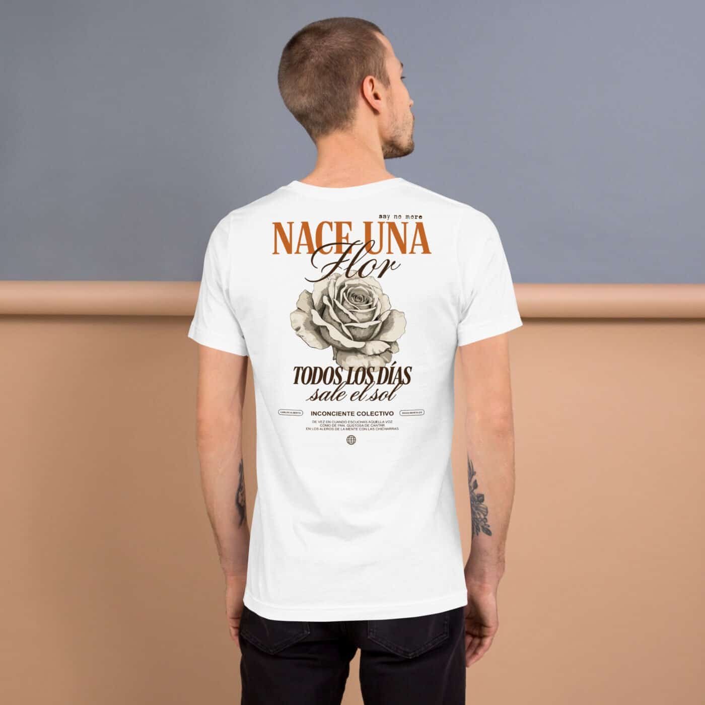 Remera Argentina - Nace una Flor, todos los dias sale el sol - Imagen 2