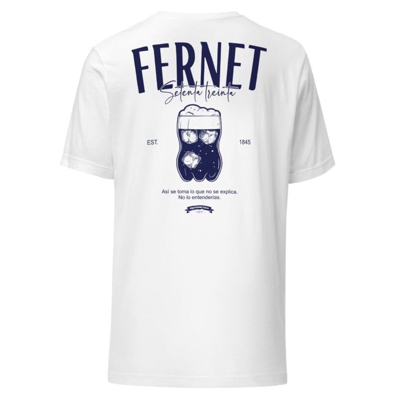 remera argentina espalda blanca frente fernet argentino