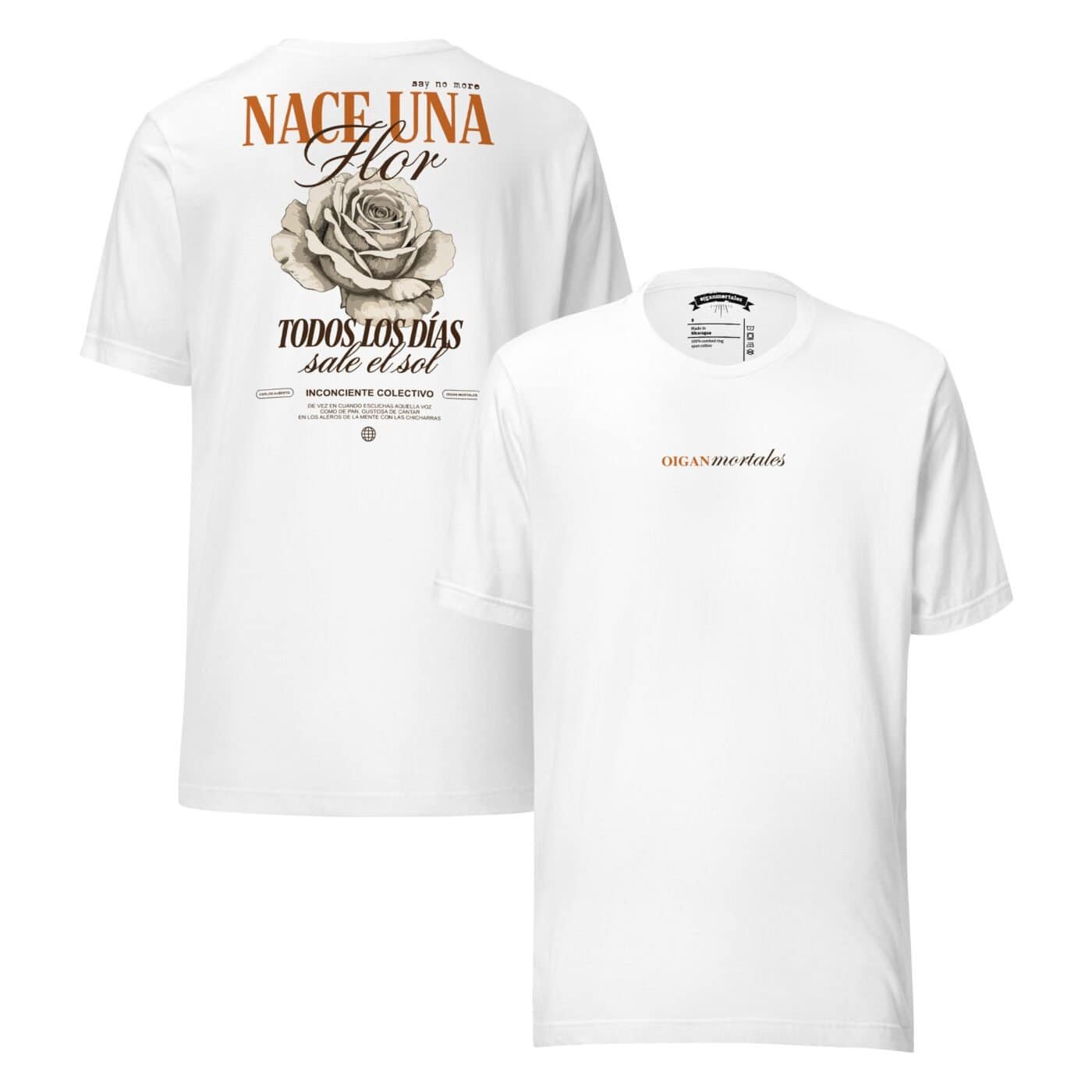 Remera Argentina - Nace una Flor, todos los dias sale el sol - Imagen 4