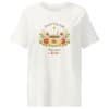 Remera argentina mujer, donde hay mate hay casa estampa frente, camiseta blanca sin modelo