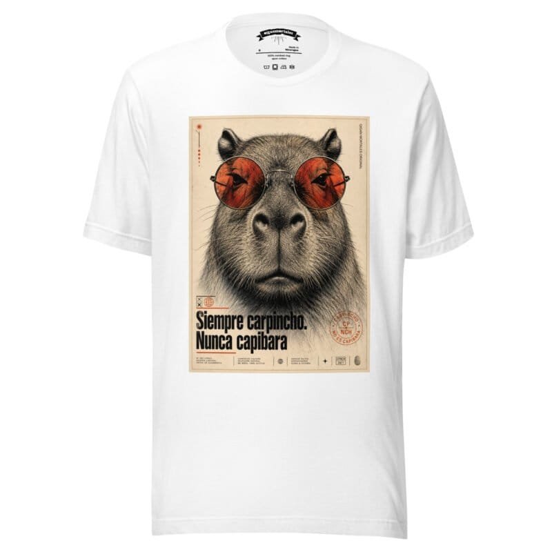 Remera Argentina - Carpincho retro