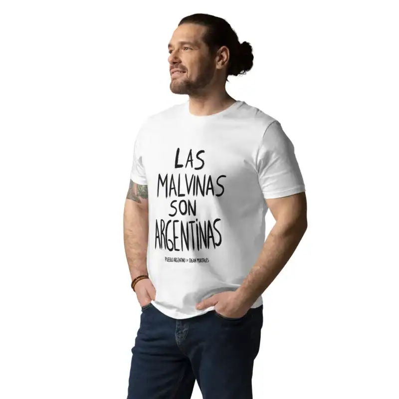 Las Malvinas son Argentinas Oigan Mortales BLANCA SIN MODELO