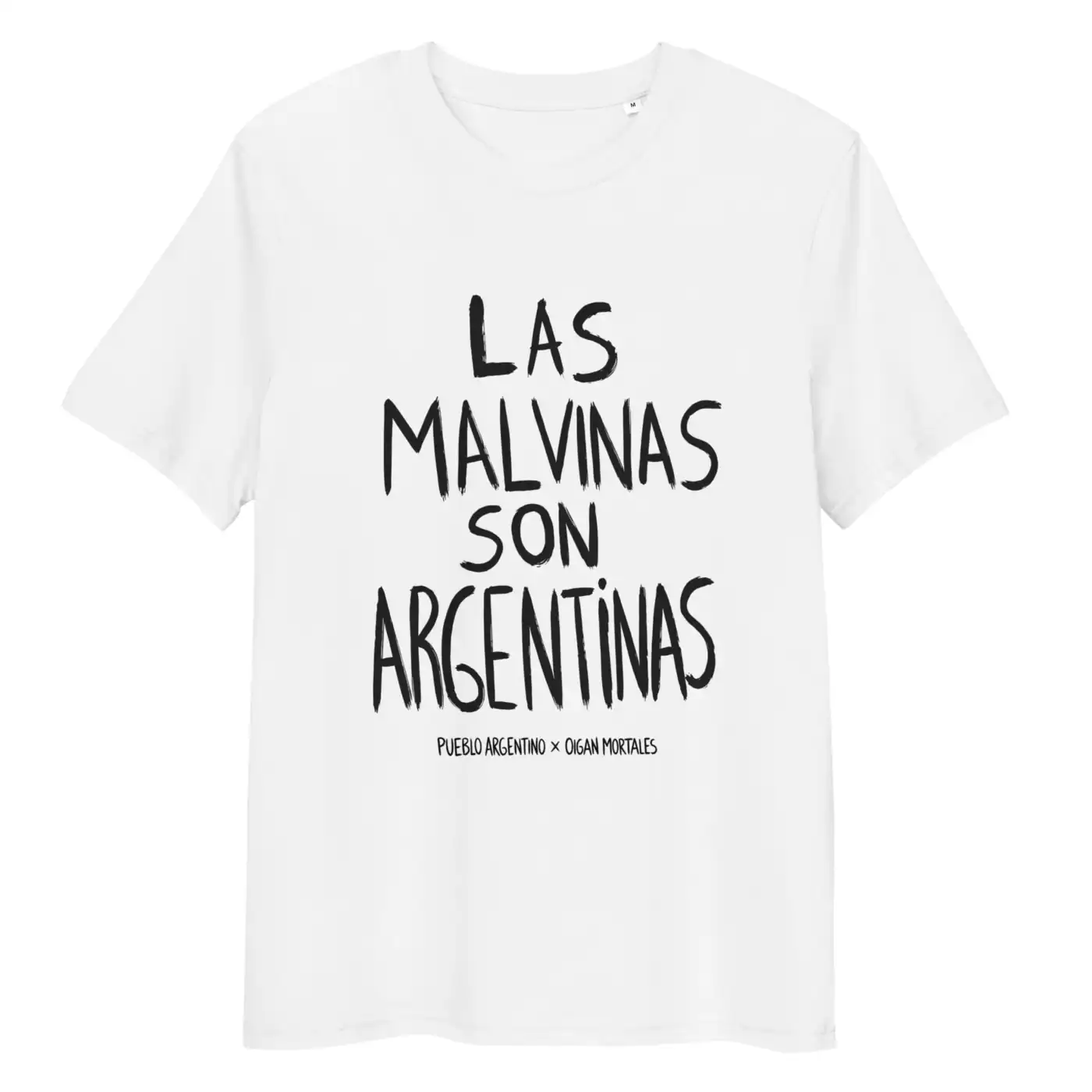 Las Malvinas son Argentinas Oigan Mortales BLANCA SIN MODELO