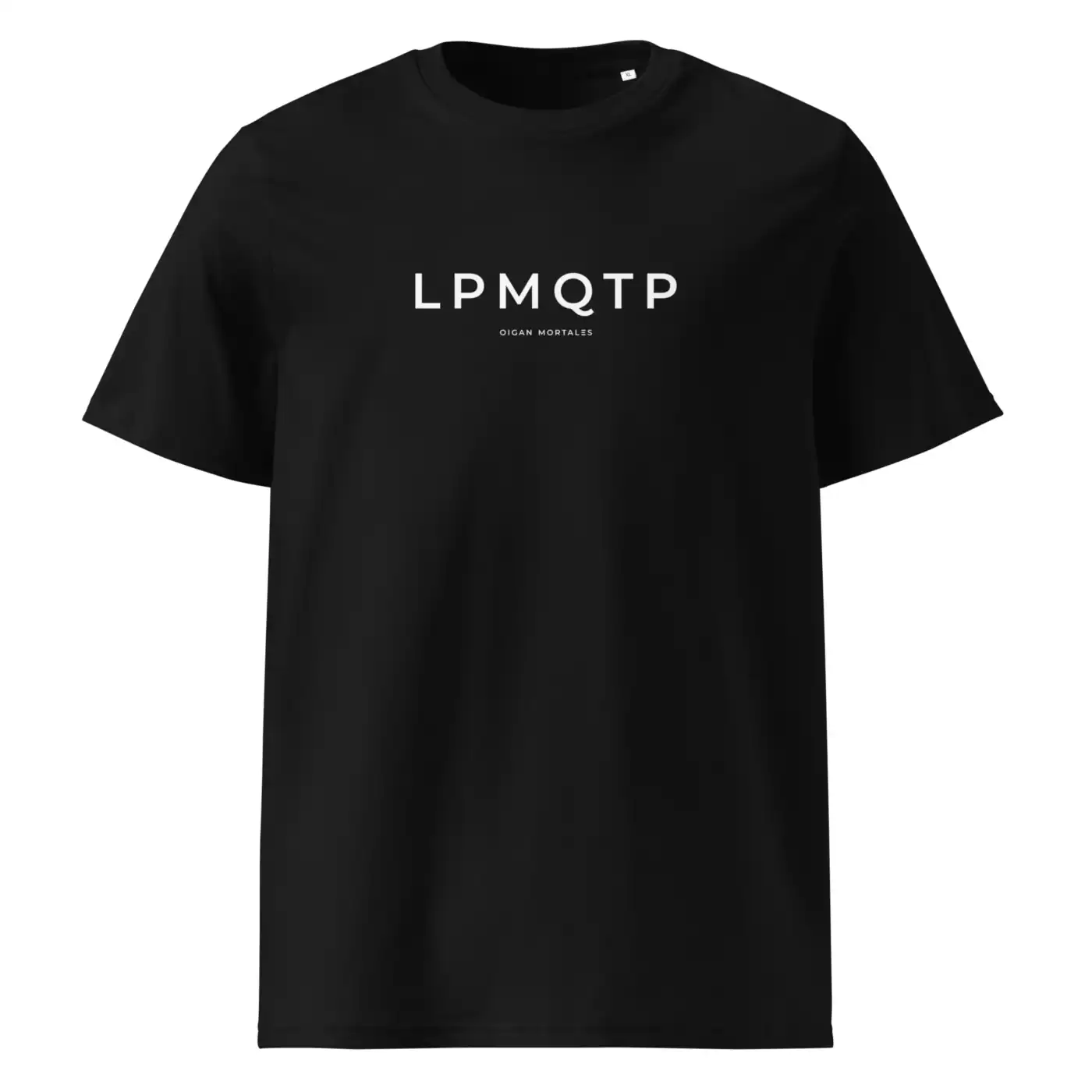 Remera Argentina negra LPMQTP lunfardo argento, insulto, puteada, Oigan Mortales, sin modelo