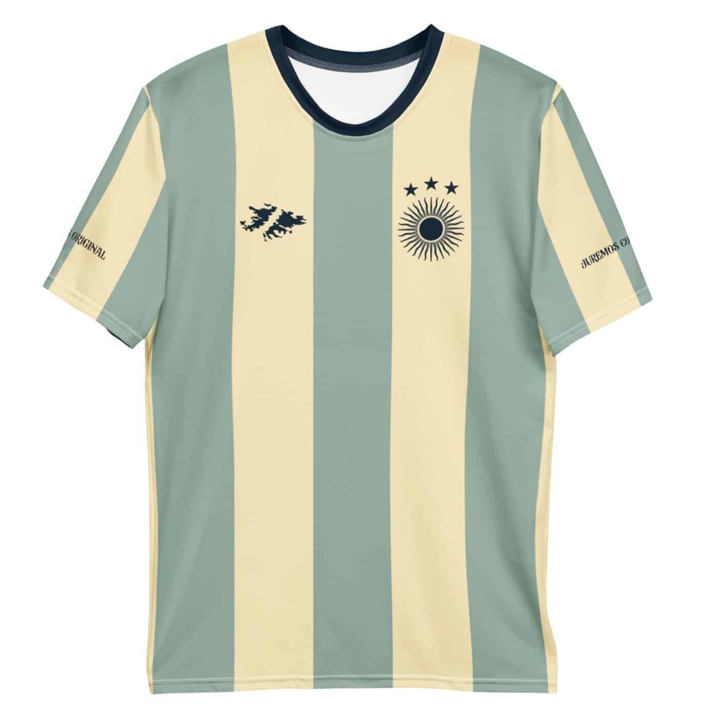 Remera o camiseta argentina retro de Oigan Mortales
